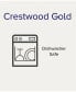 Фото #2 товара Crestwood Gold Salt & Pepper