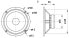 Фото #3 товара VISATON VS-AL170, 70 W, 100 W, 8 Ohm, fu – 10000 Hz, Weiß, 1,2 kg