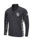 Men's Charcoal Oklahoma Sooners OHT Military-Inspired Appreciation Digi Camo Quarter-Zip Jacket