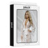 Фото #4 товара Lucy Semi Transparent Peignoir and Thong White