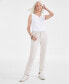 ფოტო #1 პროდუქტის Petite Mid-Rise Slim-Leg Jeans, Created for Macy's