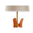 Фото #2 товара Настольная лампа DKD Home Decor Коричневый Бежевый полиэстер Деревянный 220 V 50 W