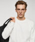 ფოტო #7 პროდუქტის Men's Structured Cotton Sweater