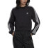 [HF7530] Womens Adidas Originals Adicolor High Shine Crew Sweatshirt