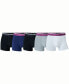 Фото #1 товара Men's Cotton Blend Trunks in Travel Bag, Pack of 5