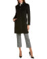 Фото #3 товара Cinzia Rocca Icons Wool-Blend Coat Women's Black 4