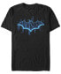 ფოტო #1 პროდუქტის DC Men's Batman Digital Bat Logo Short Sleeve T-Shirt