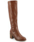 Фото #3 товара Women's Romilly Tru Comfort Foam Stacked Block Heel Round Toe Regular Calf Boots