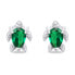 Фото #3 товара Playful silver jewelry set with zircons Turtle SET233WG (earrings, pendant)