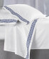 Фото #2 товара Chain Links Embroidered 100% Pima Cotton Pillowcase, King, Created for Macy's