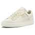 Puma Suede Palm Tree Crew Lace Up Mens Off White, White Sneakers Casual Shoes 3