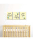 Фото #2 товара Honey Bee - Wall Art Room Decor - Gift Ideas - 7.5 x 10 inches - Set of 3 Prints