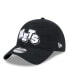 Фото #1 товара Men's Black Brooklyn Nets 2023/24 City Edition 9TWENTY Adjustable Hat