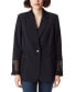 Фото #1 товара Women's Willow Lace-Trimmed Blazer