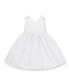 Фото #11 товара Girls' Sleeveless Bow Shoulder Swing Dress, Toddler