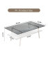 Фото #2 товара Modern Gray Glass Coffee Table