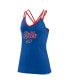 Women's Royal Buffalo Bills Go For It Strappy Crossback Tank Top