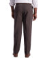 ფოტო #2 პროდუქტის Men's Iron Free Premium Khaki Classic-Fit Pleated Pant
