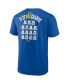 Фото #5 товара Men's Royal Golden State Warriors 2022 NBA Finals Champions Final Buzzer Jersey Roster T-shirt