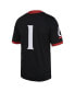 Фото #3 товара Men's #1 Black Cincinnati Bearcats Untouchable Football Jersey