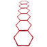 PURE2IMPROVE Hexagonals Rings 46 cm 6 Units
