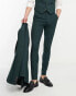 ASOS DESIGN skinny suit trousers in green gingham