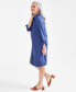 Petite Perfect Cotton Shirtdress, Created for Macy's