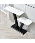 47" Adjustable Modern Console Table for Home and Office