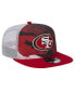 Фото #2 товара Men's Scarlet San Francisco 49ers Court Sport 9fifty Snapback Hat