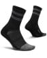 Men's Elite Light Cushion Mini Crew Sock - Sport Sock with Targeted Compression Серый, L - фото #1