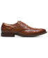 Фото #2 товара Men's Macarthur Leather Wingtip Oxford Shoe