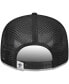 ფოტო #5 პროდუქტის Men's Black New Orleans Saints Main Trucker 9FIFTY Snapback Hat