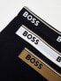 Boss Bodywear power 3 pack trunks in black