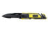 Walther 5.0729 - Single - Spear point - Stainless steel - Black,Yellow - 22.3 cm - 9.5 cm