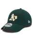 Фото #1 товара Men's Green Oakland Athletics League 9Forty Adjustable Hat -