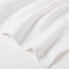 Фото #2 товара Twin/Twin XL 100% Cotton Bed Blanket White - Threshold