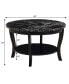 Фото #3 товара 30" Medium-Density Fiberboard American Heritage Round Coffee Table