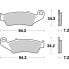 MOTO-MASTER Aprilia 093421 Sintered Brake Pads