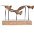 Фото #3 товара Декор DKD Home Decor Алюминий древесина акации птицы (30 x 9,5 x 38 cm)
