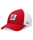 ფოტო #1 პროდუქტის Men's Scarlet/White Ohio State Buckeyes Primetime Club Trucker Adjustable Hat