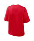 ფოტო #2 პროდუქტის Women's Red Kansas City Chiefs Boxy T-Shirt