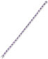 Pink & Purple Amethyst Link Bracelet (16-3/8 ct. t.w.) in Sterling Silver