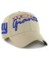 ფოტო #1 პროდუქტის Men's Khaki New York Giants Atwood MVP Adjustable Hat