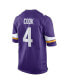 Фото #3 товара Men's Dalvin Cook Purple Minnesota Vikings Game Jersey