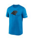 Фото #3 товара Men's Blue Carolina Panthers Legend Logo Performance T-shirt