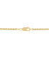 Фото #3 товара Macy's rope Bar Lariat Necklace in 14k Gold