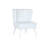 Кресло DKD Home Decor 73 x 67 x 85 cm Синий Деревянный Белый