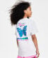 Big Girls Sportswear Printed Crewneck T-Shirt