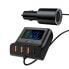 Фото #2 товара Зарядное устройство для автомобиля Acefast 90W USB-C 3x USB QC 3.0 черное