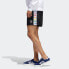 Фото #5 товара adidas originals三叶草 Pride Shorts 彩虹徽标运动短裤 男款 黑色 / Шорты Adidas originals Pride Shorts FI5402